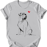 Mastiff - Sketch Dog T-Shirt