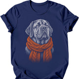 Mastiff - Winter Dog T-Shirt
