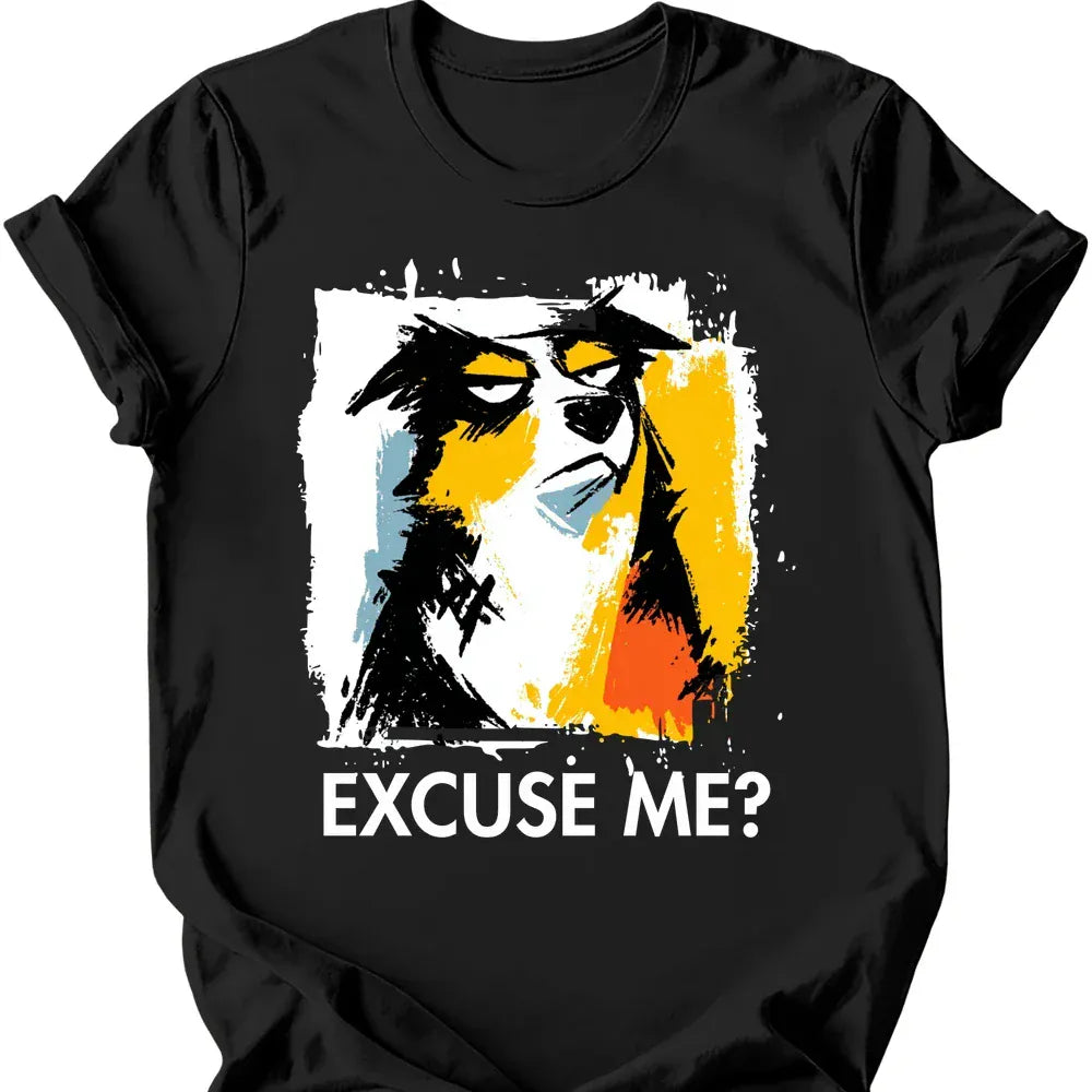 Miniature American Shepherd excuse me tee black