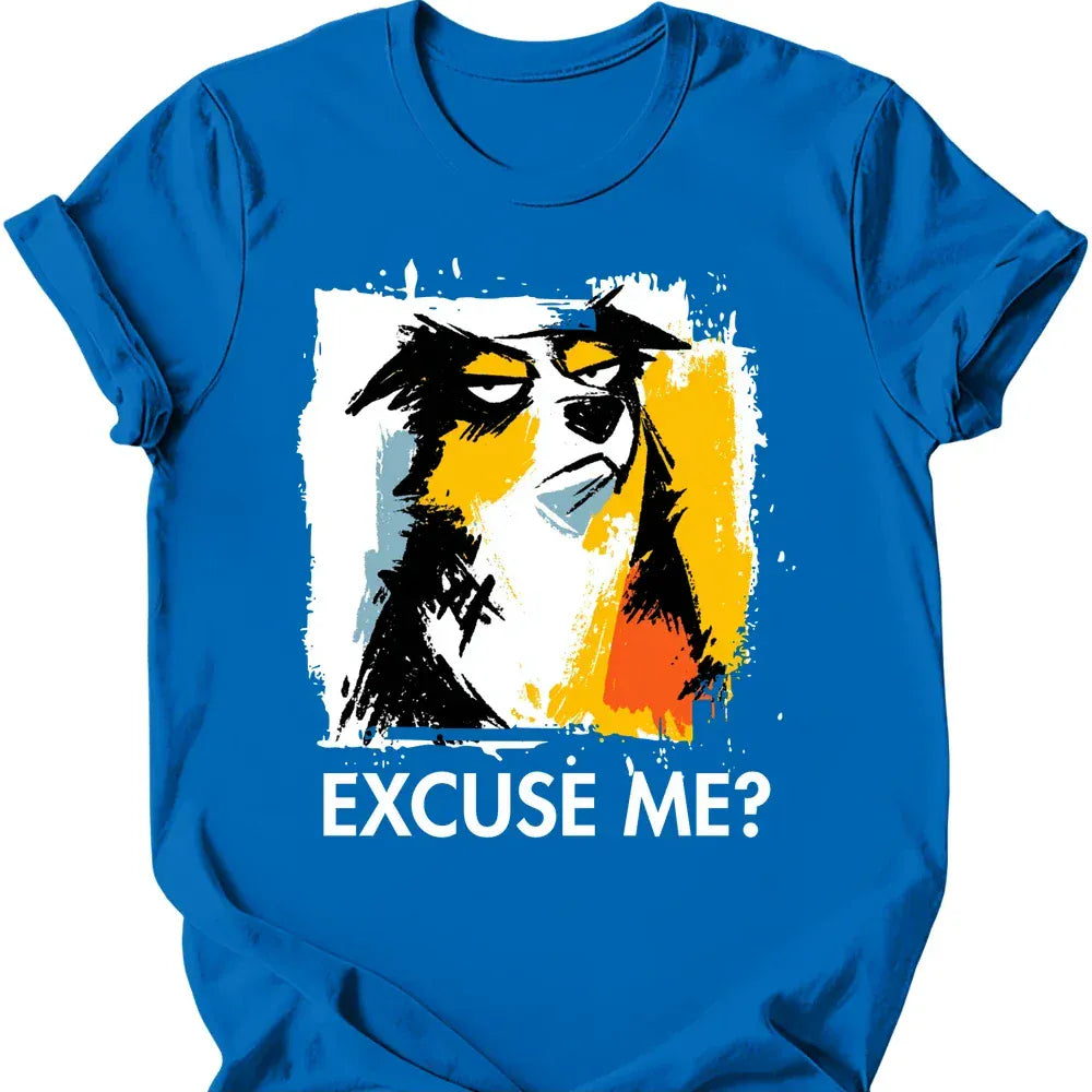 Miniature American Shepherd excuse me tee royal