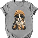 Miniature American Shepherd - Hipster Dog T-Shirt