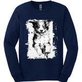 Miniature American Shepherd - Running Dog Long Sleeve