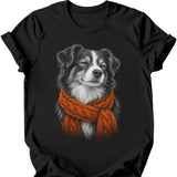 Miniature American Shepherd - Winter Dog T-Shirt