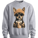 Miniature Pinscher - Hipster Dog Sweater