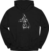 Miniature Pinscher - Tilted Dog Hoodie