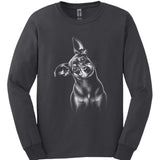 Miniature Pinscher - Tilted Dog Long Sleeve