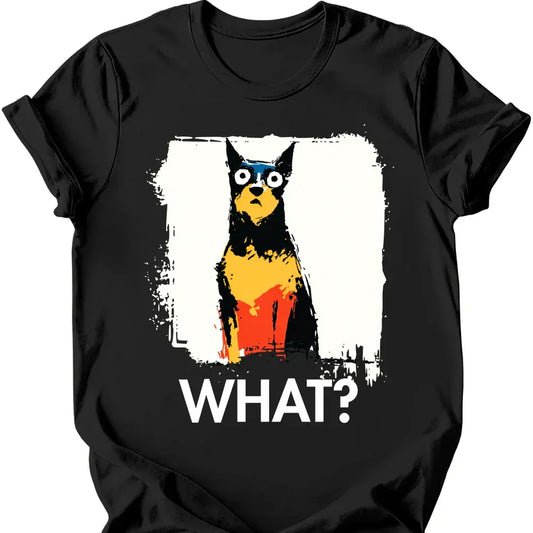 Miniature Pinscher what dog shirt black color