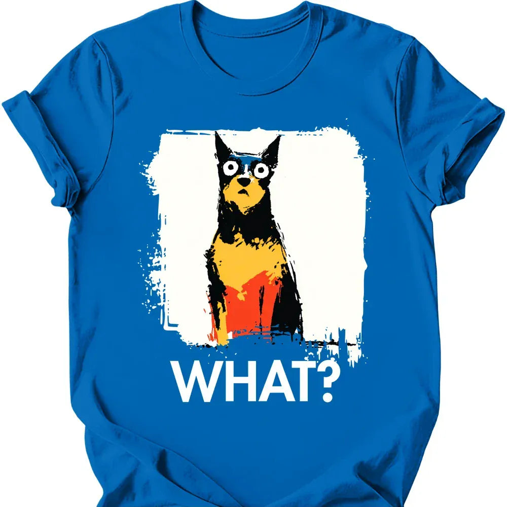 Miniature Pinscher what dog shirt royal color