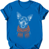 Miniature Pinscher - Winter Dog T-Shirt