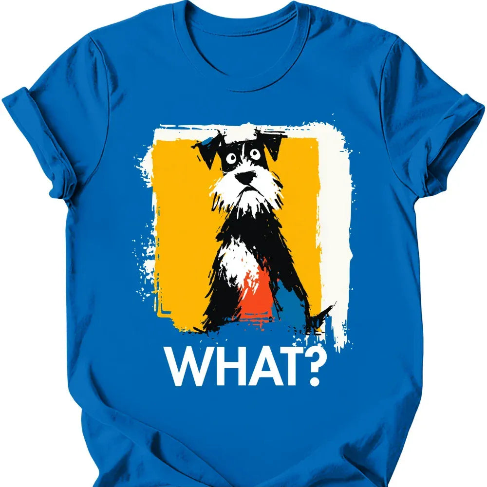 Miniature Schnauzer what dog tee royal color
