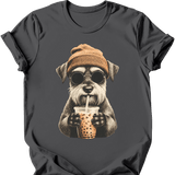 Miniature Schnauzer - Hipster Dog T-Shirt