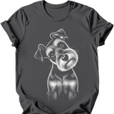 Miniature Schnauzer - Tilted Dog T-Shirt