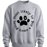 Most Likely To Bring Home A Dog Sweater