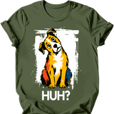 Mutt / Mixed Breed - Huh Dog T-Shirt