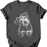 Mutt / Mixed Breed - Tilted Dog T-Shirt