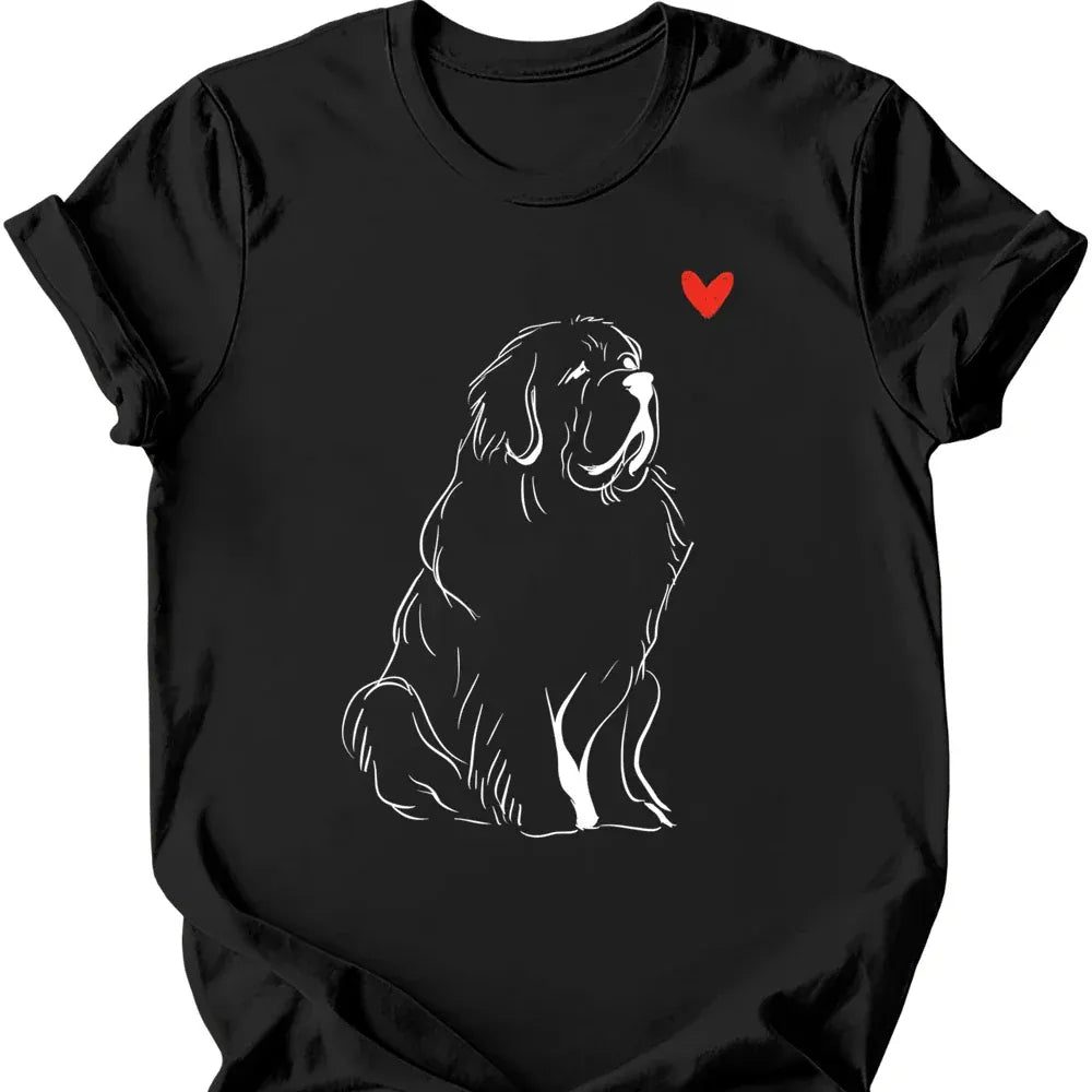 Newfoundland sketch tee black