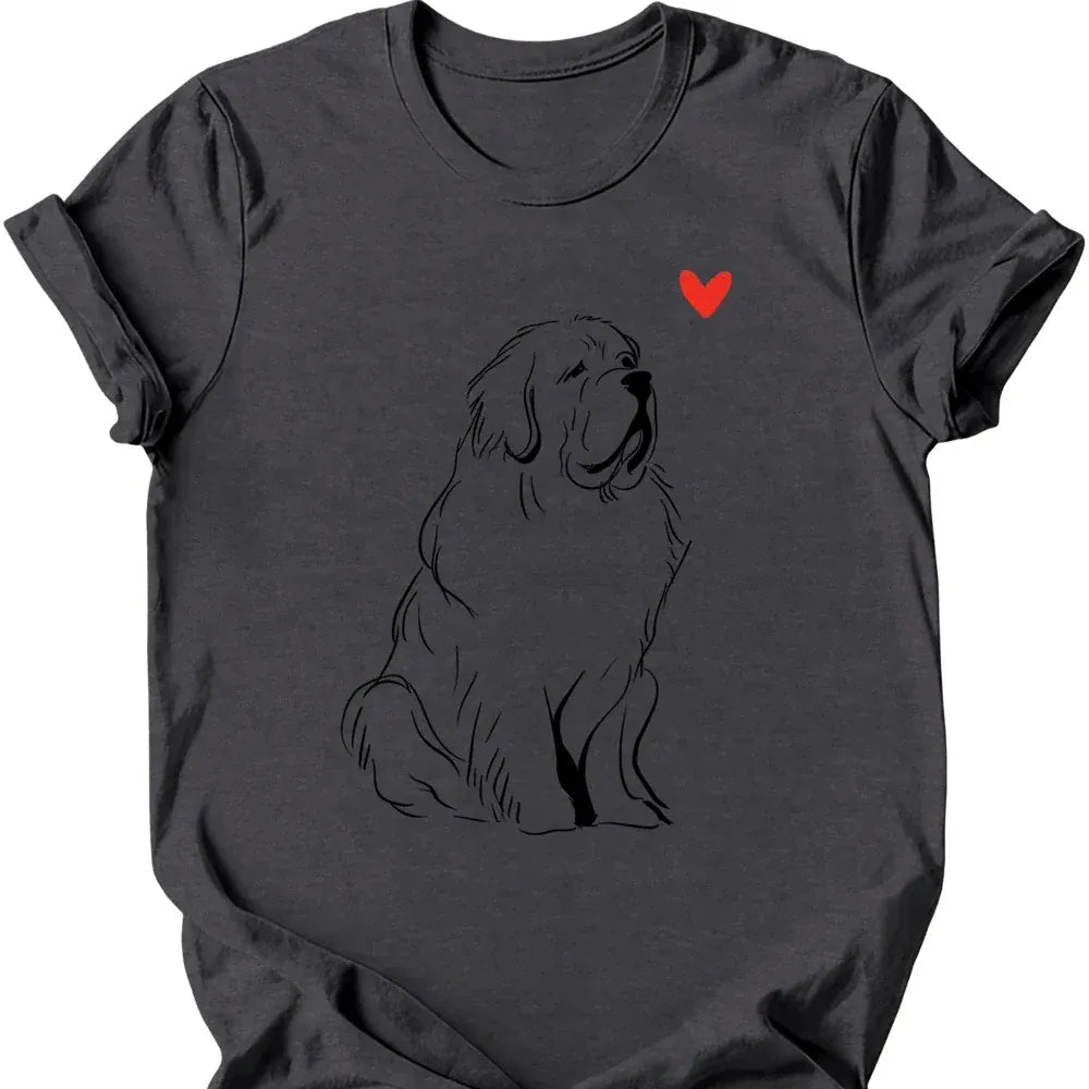 Newfoundland sketch tee dark heather