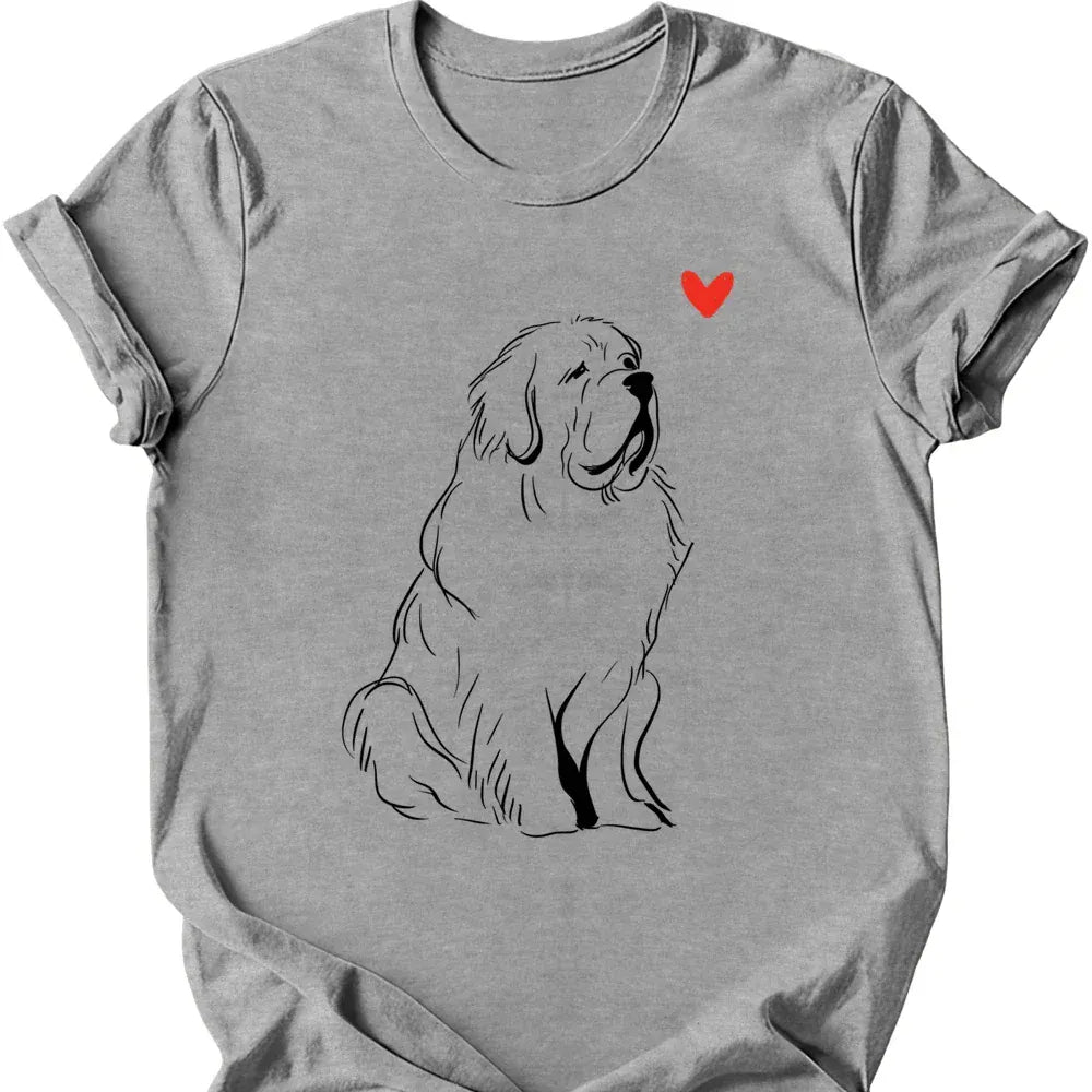 Newfoundland sketch tee sport grey