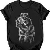 Nova Scotia Duck Tolling Retriever - Tilted Dog T-Shirt