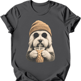 Old English Sheepdog - Hipster Dog T-Shirt