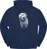 Old English Sheepdog - Tilted Dog Hoodie