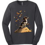 Papillon - Fall Dog Long Sleeve