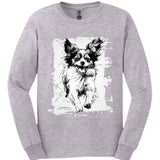Papillon - Running Dog Long Sleeve