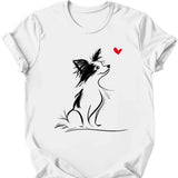 Papillon - Sketch Dog T-Shirt