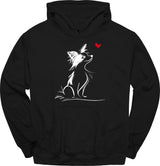 Papillon - Sketch Dog Hoodie
