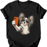 Papillon - Selfie Dog T-Shirt