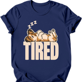 Papillon - Tired Dog T-Shirt