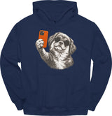 Pekingese - Selfie Dog Hoodie