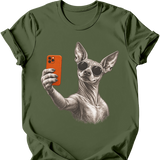 Peruvian - Selfie Dog T-Shirt