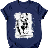 Pitbull - Running Dog T-Shirt