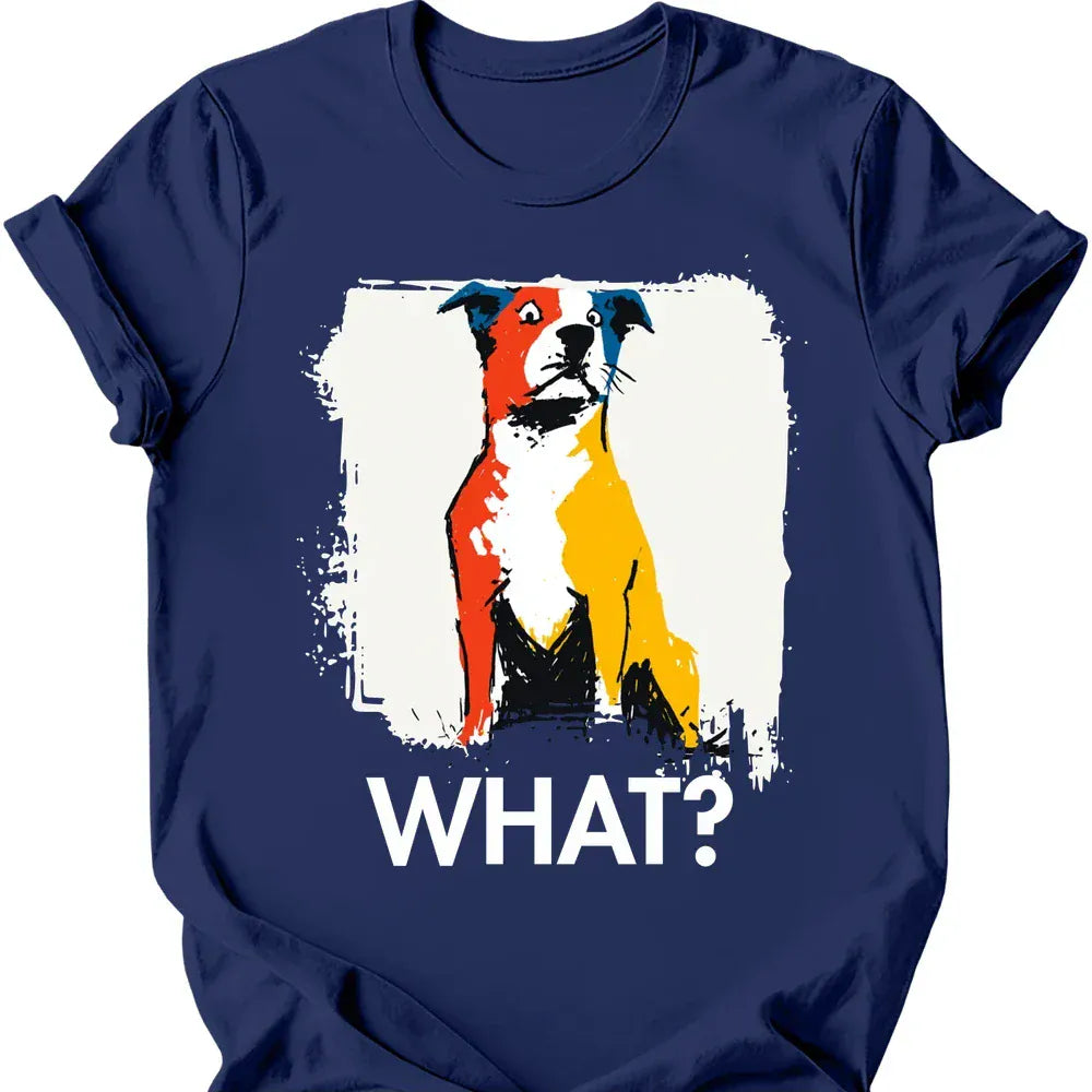 Pitbull what tee navy