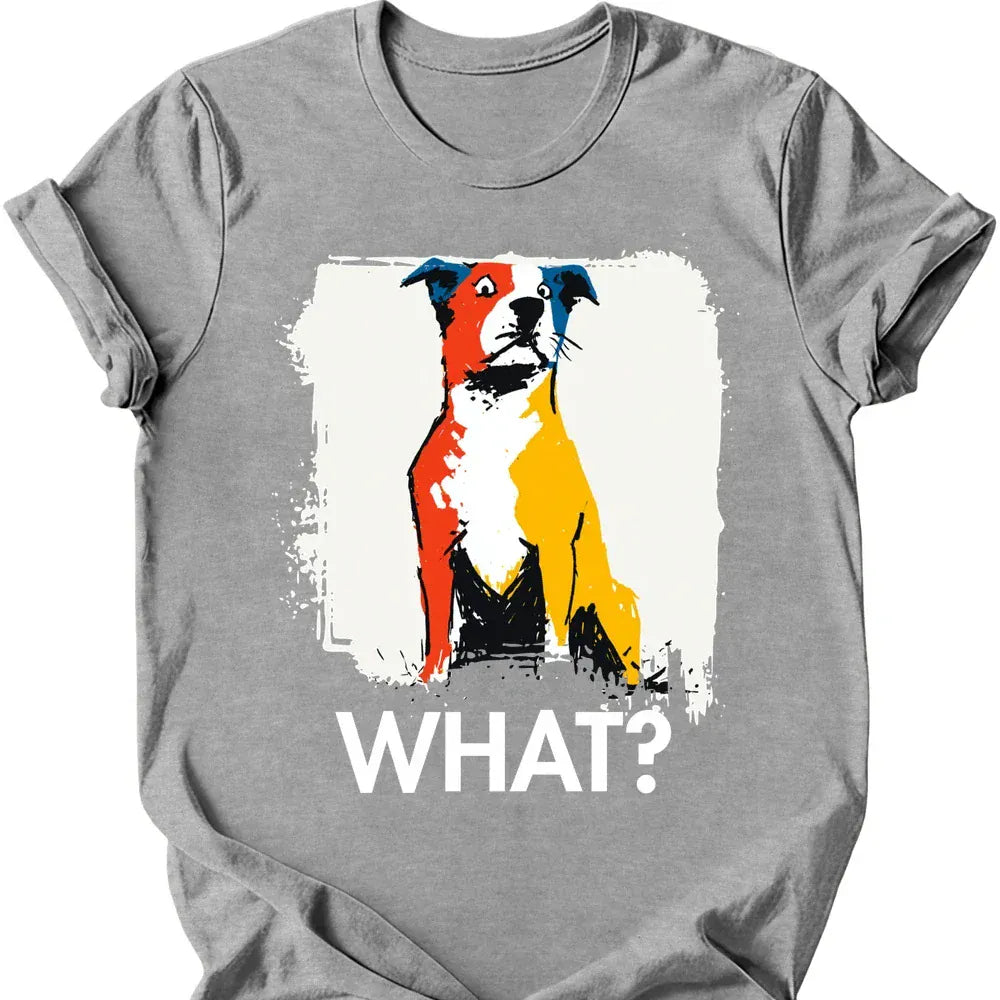 Pitbull what tee sport grey