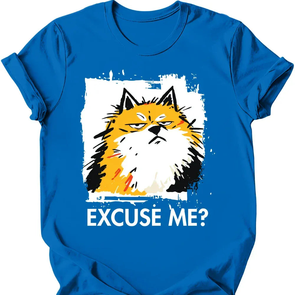Pomeranian excuse me tee royal
