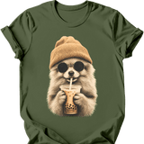 Pomeranian - Hipster Dog T-Shirt