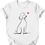 Poodle - Sketch Dog T-Shirt