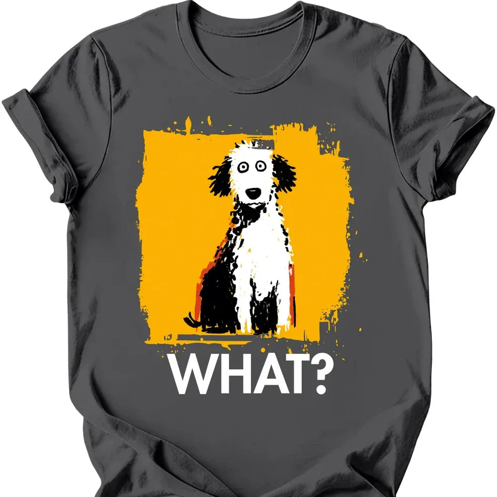 Poodle what tee charcoal