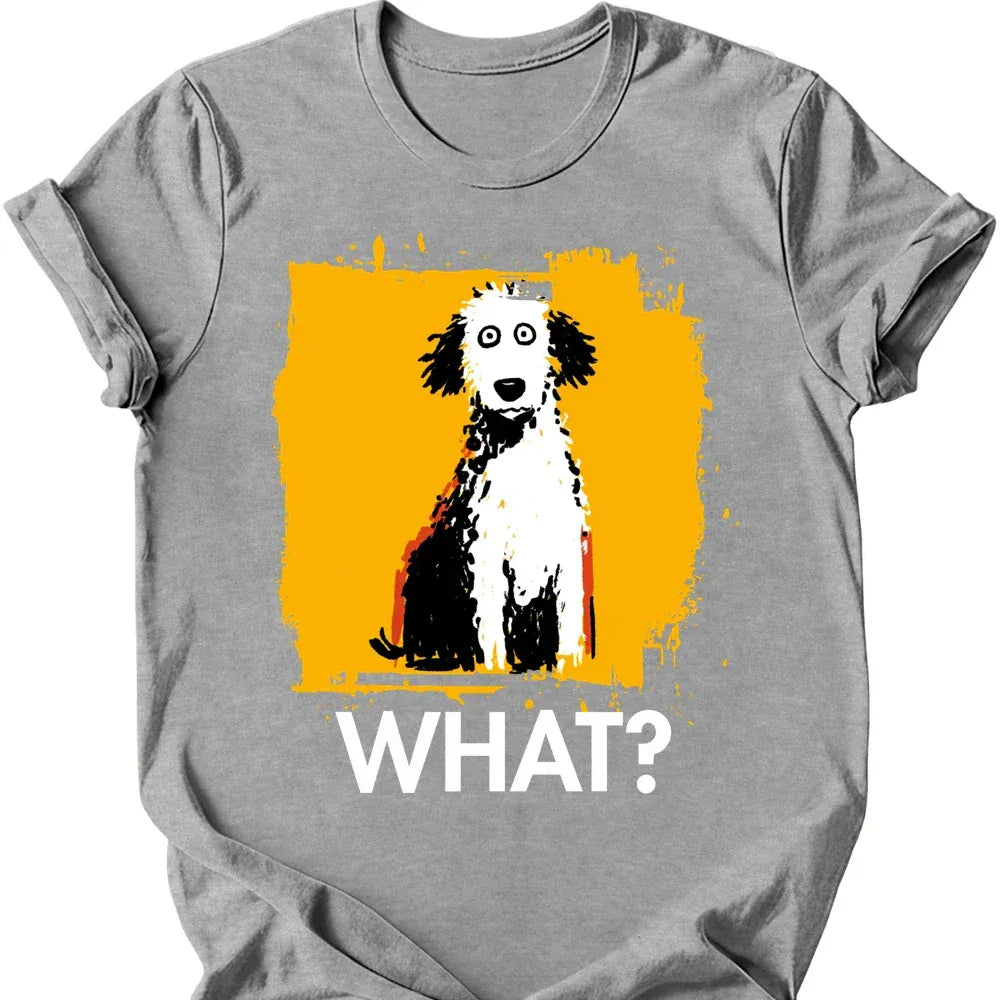 Poodle what tee sport grey