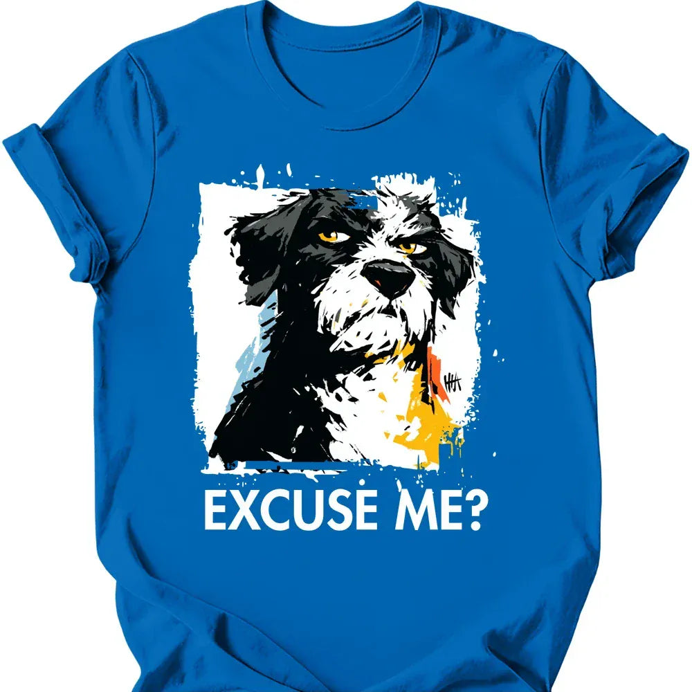 Portuguese Water Dog excuse me tee royal