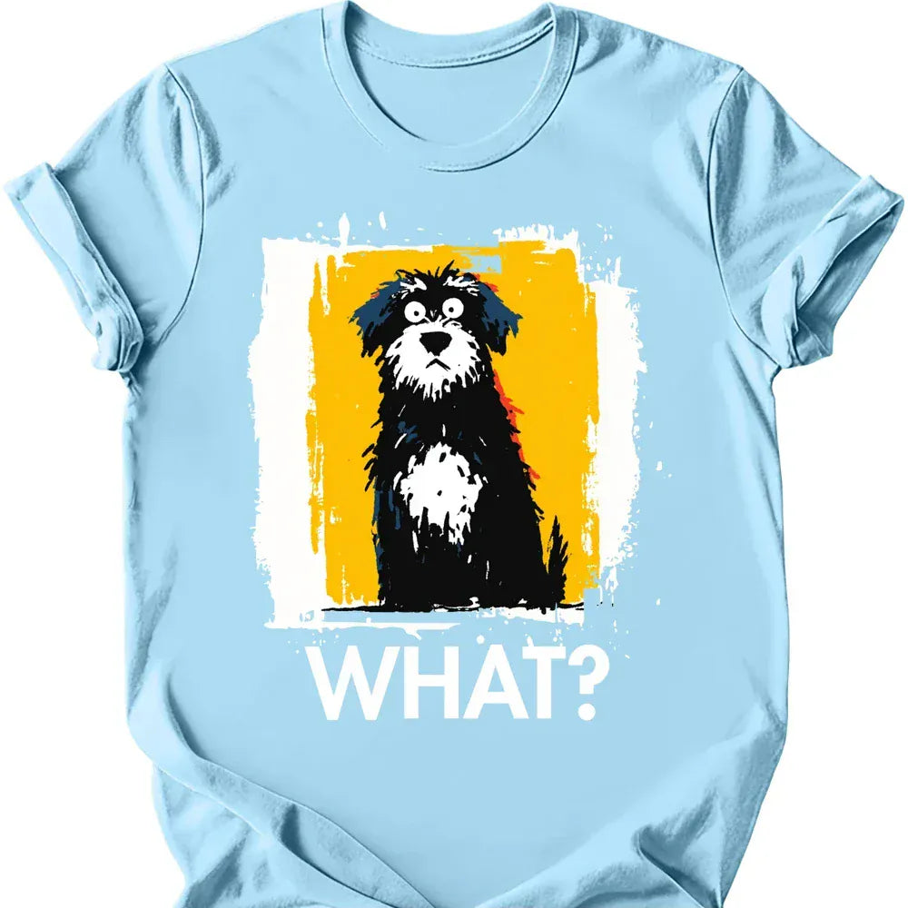 Portuguese Water Dog what tee light blue