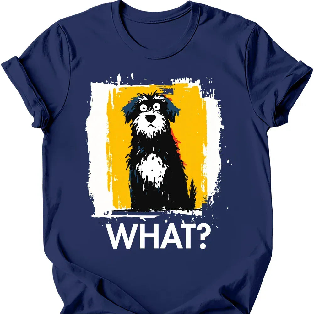 Portuguese Water Dog what tee navy