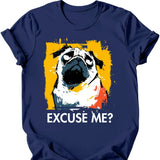 Pug - Excuse Me Dog T-Shirt