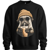 Pug - Hipster Dog Sweater