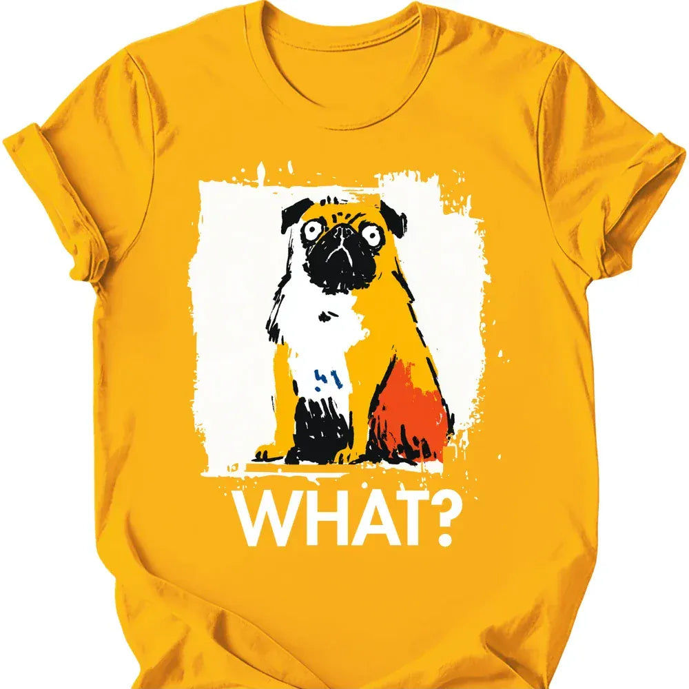 Pug what tee gold
