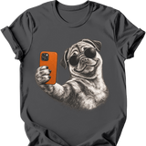 Pug - Selfie Dog T-Shirt