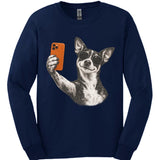 Rat Terrier - Selfie Dog Long Sleeve
