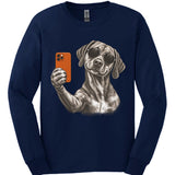 Rhodesian Ridgeback - Selfie Dog Long Sleeve